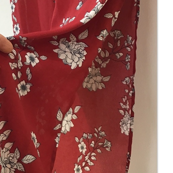 Guess Floral Split Leg Jumpsuit Size XS NEW - Picture 6 of 6